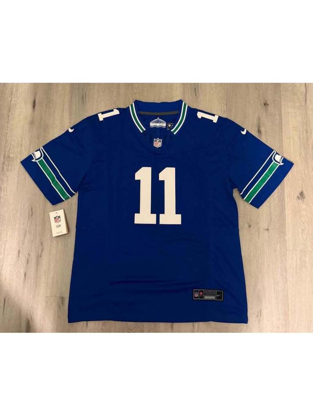 Nike Seattle Seahawks Jaxon Smith-Njigba #11 Throwback Jersey Large